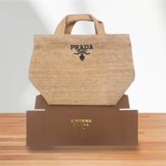 PRADA L'HOMME ノベルティトートバッグ - メルカリ