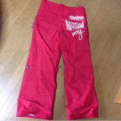 水火様専用！値下げ！！！スノーボードウエアー☆Roxy☆ウェア ロキシー 赤のサムネイル