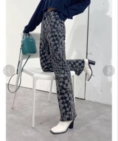 EMODA センタープレスフレアジーンズのサムネイル