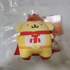 ポムポムプリン ポムポムヒーロー チェーンストラップマスコット
