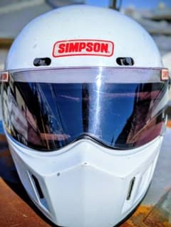 ​【伝説神モデル】SIMPSON SB7 白 7 1/2 調光シールド USA製 伝説神モデル】SIMPSON SB7 白 7 1/2 調光シールド USA製 - メルカリ