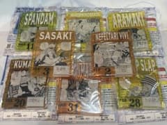 ワンピース　BASE SHOPくじ　アクリルブロックチャーム　まとめのサムネイル