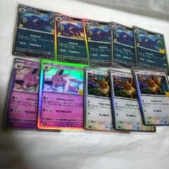 【30thブイズ】ポケモンカード ブラッキーエーフィ イーブイ 計10枚セットのサムネイル