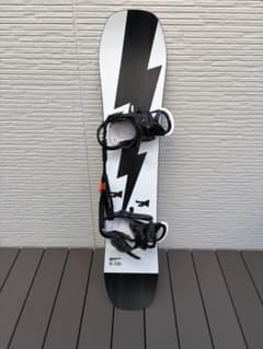 Burton S-135 スノーボード バインディング付き Burton S-135 スノーボード バインディング付き