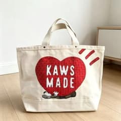 HUMAN MADE KAWS MADE コラボ トートバッグのサムネイル