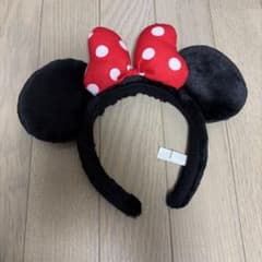 ディズニー ミニーマウス カチューシャ ドットリボンのサムネイル