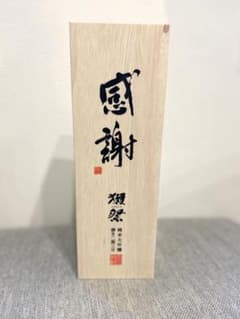 獺祭 感謝 木箱のみ 日本酒のサムネイル