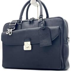 【定価24.5万/美品】 ダンヒル アルバニー ビジネスバッグ 最高級レザー 黒 定価24.5万/美品】 ダンヒル アルバニー ビジネスバッグ 最高級レザー