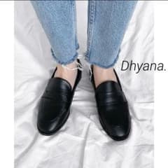 新品未使用⭐︎金子綾×Dhyana.⭐︎スムースペニーローファー Dhyana.]【金子綾×Dhyana.】 スムースペニーローファー - メルカリ