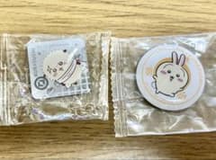 ちいかわ くら寿司 アクリルマグネット 缶バッジ ラッコ うさぎ