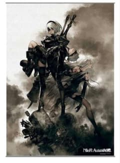 NieR Automata ウォールスクロール タペストリー　ニーアオートマタ 美品 NieR Automata ニーアオートマタ ウォールスクロール - メルカリ