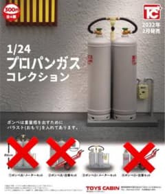 1/24プロパンガスコレクションのサムネイル