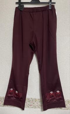 新品アルベロベロブタちゃん ストレッチパンツサイズLウエストゴム