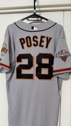 バスターポージー オーセンティック ユニフォーム サンフランシスコジャイアンツ