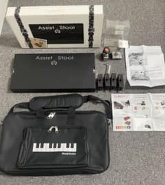 吉澤 ピアノ アシストペダル4点セット＊ アシストペダル、スツール