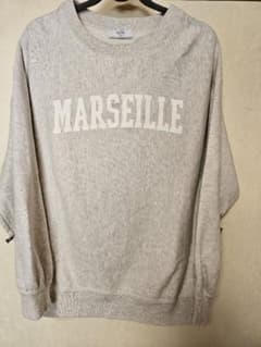 MARSEILLE ロゴスウェット トレーナーのサムネイル