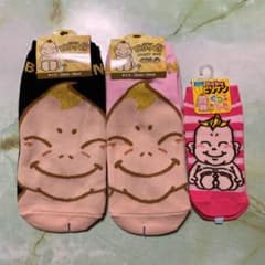 新品未使用　ビリケンさん　靴下　ソックス　親子セットのサムネイル
