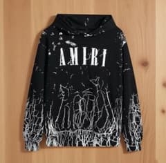 AMIRI グラフィックパーカー ブラックのサムネイル