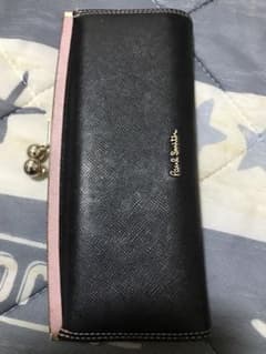 ポールスミス　Paul Smith 長財布　無地　黒　財布　がま口のサムネイル