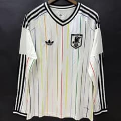 サッカー日本代表 ユニフォーム 新品未使用カラフルデザイン 白 L-98 サッカー日本代表 ユニフォーム 新品未使用カラフルデザイン 白 L-204