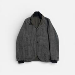 11AW sacai ニットドッキング ジャケット ヘリンボーン メンズM - メルカリ