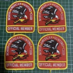 NORTH AMERICAN HUNTING CLUB ワッペン 4枚セットのサムネイル