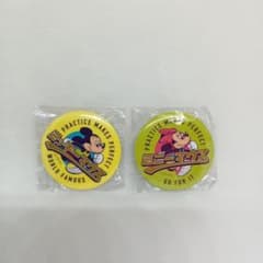 ミッキー　ミニー　缶バッジのサムネイル