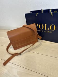nana様専用 ラルフローレン ヴィンテージ レザー メッセンジャー | Mercari