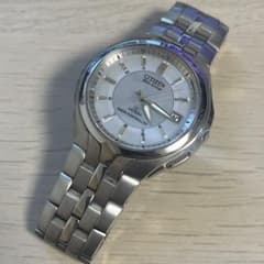 【稼働品】CITIZEN アテッサ ソーラー シルバー　H410-T007627 稼働品】CITIZEN アテッサ ソーラー シルバー H410-T007627 - メルカリ