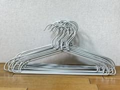無印良品　アルミワイヤーハンガー（旧型）子供用 23本セットのサムネイル