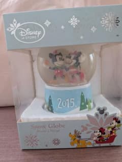 Disney Store 미키 & 미니 스노우 돔 2015 크리스마스