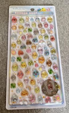 しずくちゃん ボンボンドロップシール ミニのサムネイル