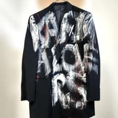 総柄ダブルブレストジャケット レジェンダdoubletラフシモンズKIDILL