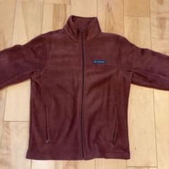Columbia フリースジャケット ワインレッドSのサムネイル
