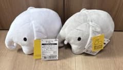 (新品)ミッフィーブルーナアニマル ぬいぐるみ ゾウ 2種セット miffy