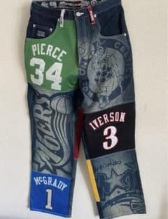 ［11月限定価格］コムドットゆうた着用　NBA ジーンズ 11月限定価格］コムドットゆうた着用 NBA ジーンズ - メルカリ