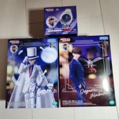 名探偵コナン フィギュア 2種 ＆ 腕時計型麻酔銃 セットのサムネイル