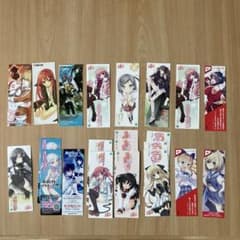 電撃文庫10周年記念ほか　ラノベしおりセットのサムネイル