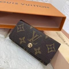 極美品 ルイヴィトン キーケース モノグラム 4連式 - メルカリ