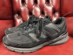New Balance 990メイドインUSAシリーズ ブラック スニーカーのサムネイル
