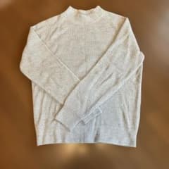 UNIQLO モックネックセーター グレー M