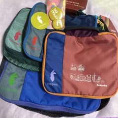 Cotopaxi Cubes Set 【タグ付】4つトラベルポーチ　福岡限定品のサムネイル