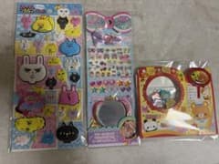シール3点セット（おはじき、ぷくぷく、ピアスシール）のサムネイル