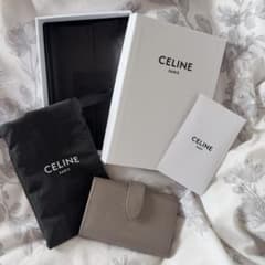 CELINE グレー レザー キーケース CELINE グレー レザー キーケース - メルカリ