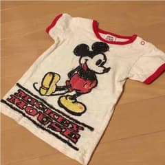 ❤️GW価格❤️JUNK STORE  ミッキーTシャツ 90のサムネイル