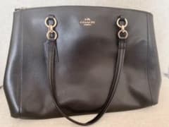 COACH コーチ トートバッグ 黒のサムネイル