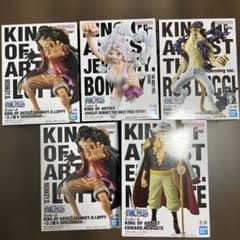 ワンピース KING OF ARTIST フィギュア 5点セットのサムネイル