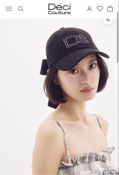 Deci Couture キャップ　新品 Deci Couture キャップ 新品 - メルカリ