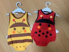 ロンパース エプロン 70〜80のサムネイル