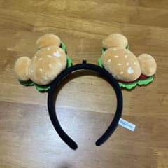 ディズニー　ミッキーハンバーガー　カチューシャのサムネイル